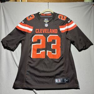 Nike On Field NFL Cleveland Browns Stitched Jersey #23 Joe‎ Haden Women's M